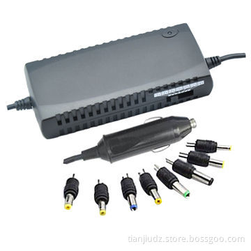 Universal Manual High-power Laptop Car Chargers with 120W Output Power, MP3/MP4 Players